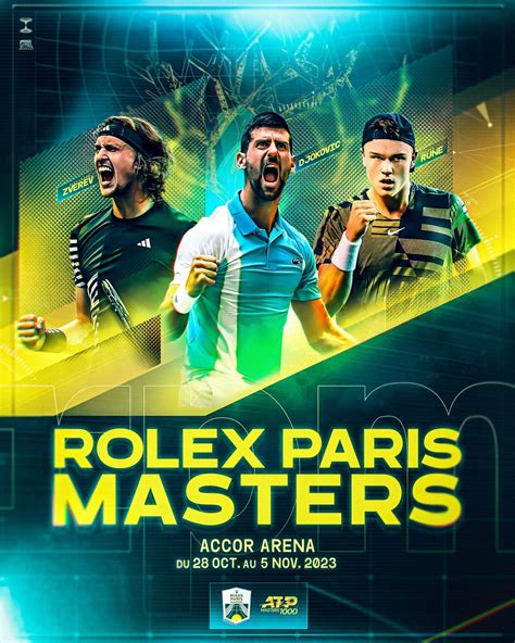 rolex masters paris draw|Rolex Paris masters prize money.